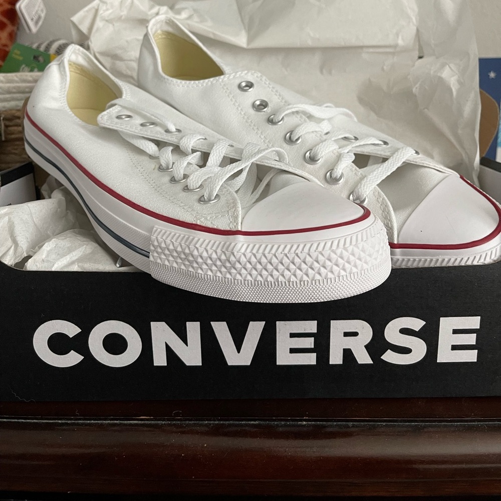 Converse Optical White Low-Top Sneakers
